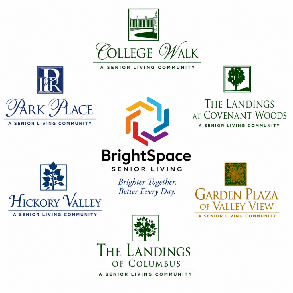 Six Senior Living Communities, logos